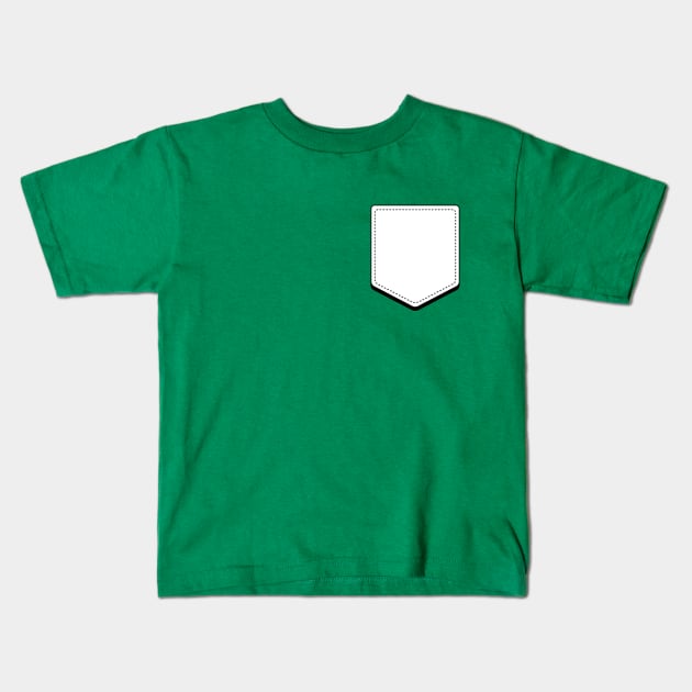 3D Pocket Kids T-Shirt by Inspire Creativity